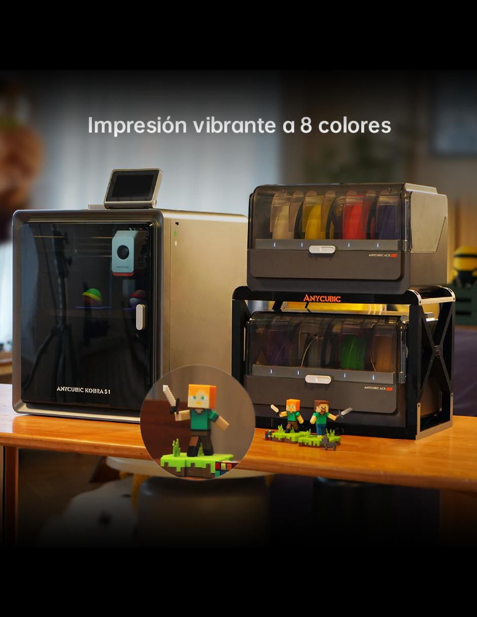 Impresora 3d Kobra S1 combo inalámbrica 2