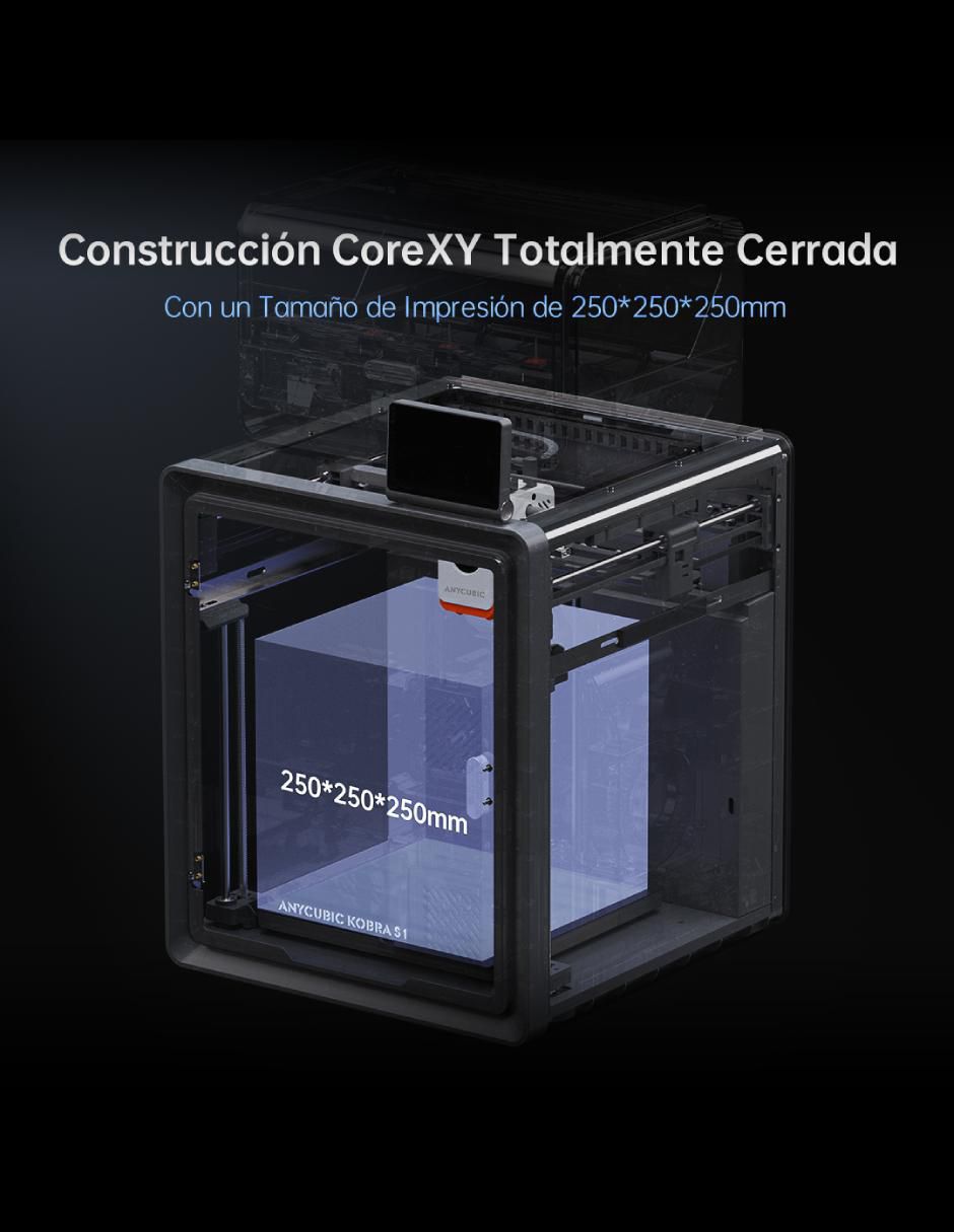 Impresora 3d Kobra S1 combo inalámbrica 5