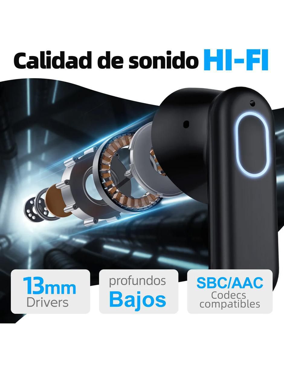 Audífonos In-Ear GM06 inalámbrica con cancelación de ruido 6