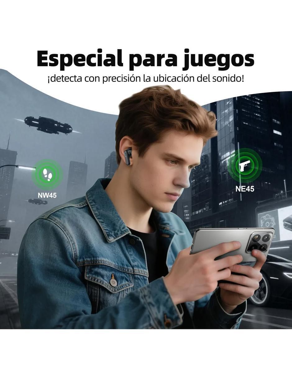 Audífonos In-Ear GM06 inalámbrica con cancelación de ruido 10