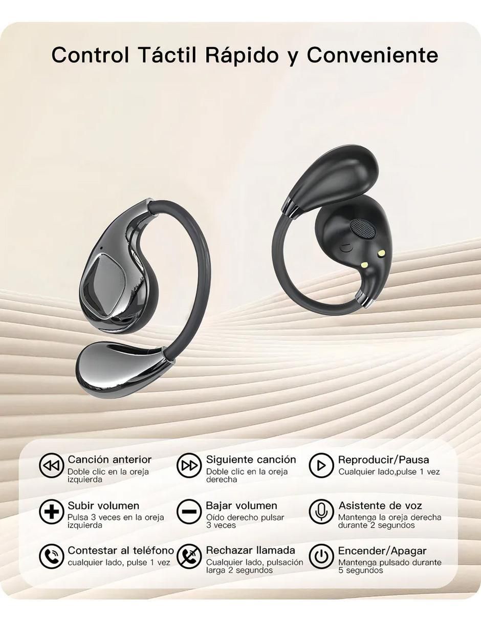 Audífonos In-Ear YX46 inalámbrica 7