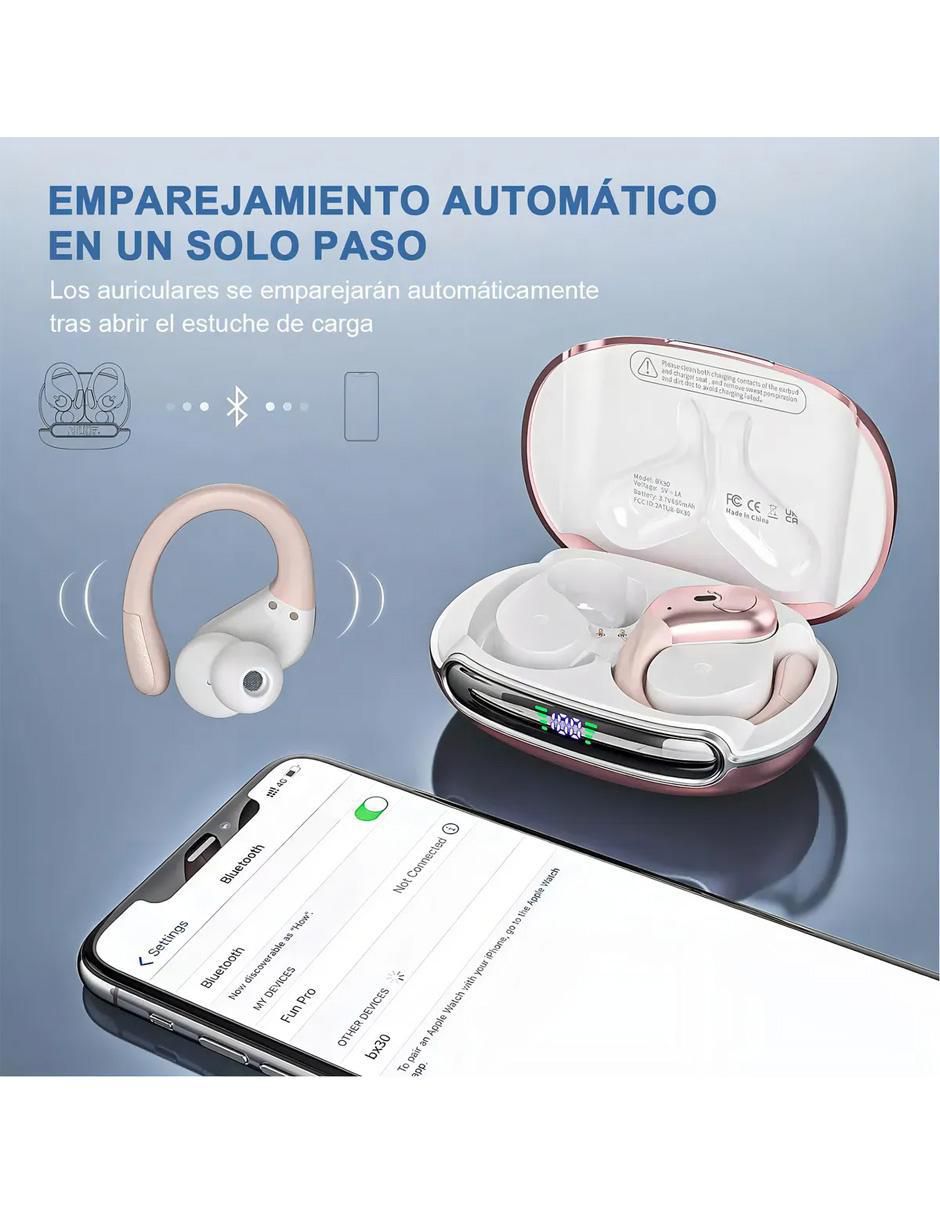 Audífonos in-ear BX30 inalámbricos 7