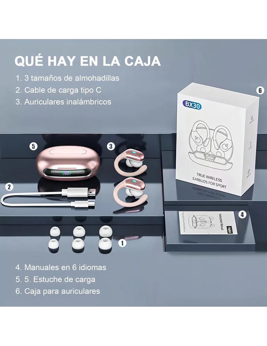Audífonos in-ear BX30 inalámbricos 8