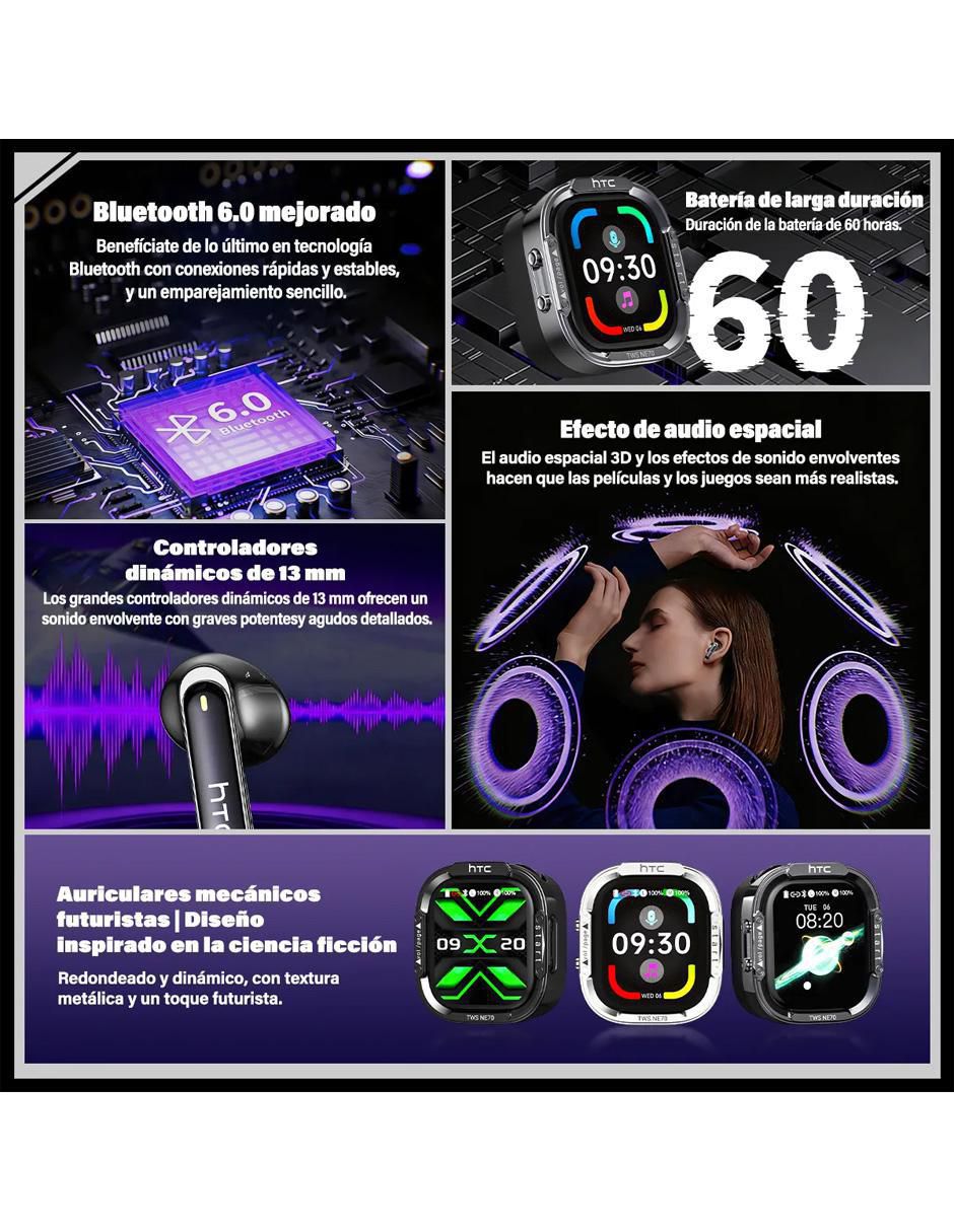 Audífonos in-ear NE70  inalámbricos con cancelación de ruido 2