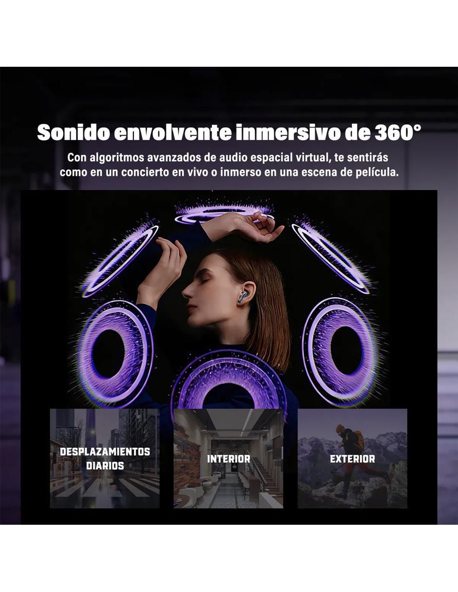 Audífonos in-ear NE70  inalámbricos con cancelación de ruido 6